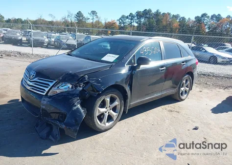 2009 Toyota Venza Base V6 z USA, uszkodzony, nr VIN 4T3ZK11AX9U008940
